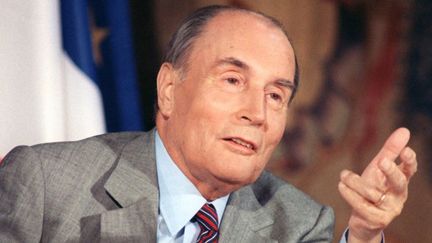 François Mitterrand (1989
 (DANIEL JANIN / AFP)