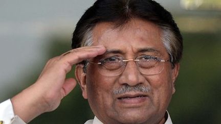 Pervez Musharraf le 24 mars 2013, lors de son retour au Pakistan. (AFP/Asif )