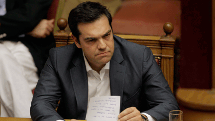 &nbsp; (Alexis Tsipras a besoin d'une nouvelle majorité pour gouverner © MaxPPP)