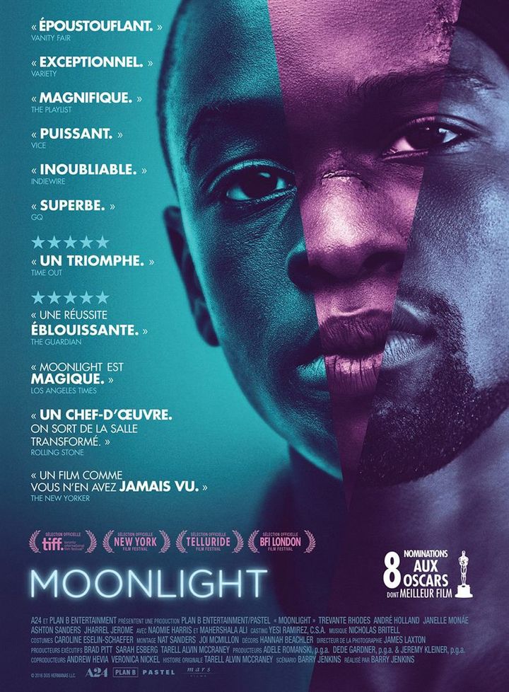 "Moonlight" : l'affiche française
 (Mars Films)