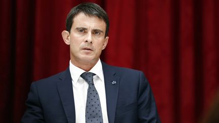  (Manuel Valls à l'Elysée, le 22 juillet 2014 © REUTERS / Etienne Laurent)