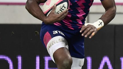 L'ailier fidjien Josaia Raisuqe sous le maillot du Stade Français. (MIGUEL MEDINA / AFP)