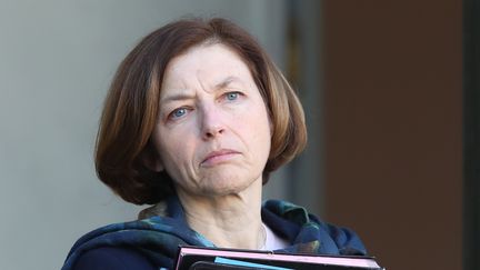 La ministre des Armées, Florence Parly, après un Conseil des ministres, le 27 février 2019 à l'Elysée. (MUSTAFA YALCIN / ANADOLU AGENCY / AFP)