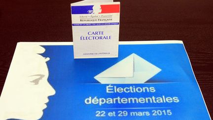 &nbsp; (Les élections départementales auront lieu les 22 et 29 mars 2015 © MaxPPP)