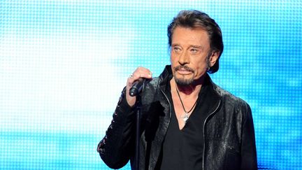 Johnny Hallyday au Téléthon, en décembre 2012
 (Florence Durand / Sipa)