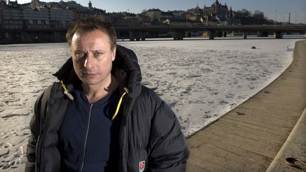 Michael Nyqvist, le 20 février 2009, à Stockholm (Suède).&nbsp; (ANDERS WIKLUND / TT NEWS AGENCY / AFP)