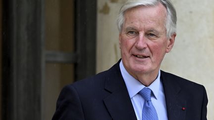 Michel Barnier au Conseil des Ministres le 23 septembre 2024. (ALEXANDRE MARCHI / MAXPPP)