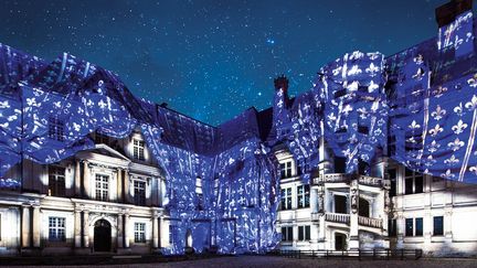 Château royal de Blois, spectacle son et lumière 2018
 (Château royal de Blois / @pashrash)