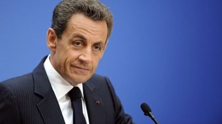 Nicolas Sarkozy, le 26 septembre 2011. (AFP - Eric Feferberg)