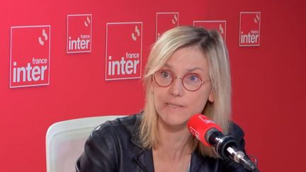 Agnès Pannier-Runacher, la ministre de la Transition énergétique, sur France Inter, mardi 30 août 2022. (CAPTURE ECRAN FRANCE INTER)