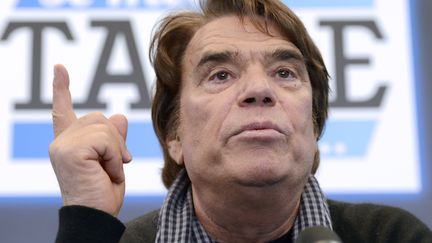 L'homme d'affaires, Bernard Tapie, le 12 mars 2014 &agrave; Marseille (Bouches-du-Rh&ocirc;ne). (FRANCK PENNANT / AFP)