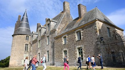 Vitré, le 18 septembre 2021. Visite guidée au Château des Rochers Sévigné situé à proximité de Vitré en Ille-et-Vilaine (35).&nbsp;
 (MARC OLLIVIER / MAXPPP)