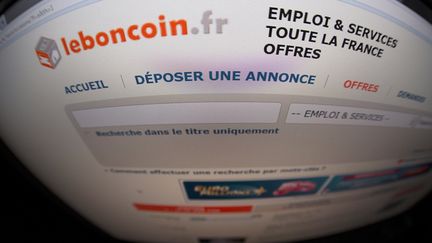 Une photo du site leboncoin.fr prise le 20 mai 2014, à Paris. (JOEL SAGET / AFP)