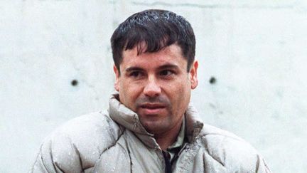 Joaquin "El Chapo" Guzman photographi&eacute; le 10 juillet 1993 en prison &agrave; Juarez (Mexique) apr&egrave;s avoir &eacute;t&eacute; arr&ecirc;t&eacute; par les autorit&eacute;s mexicaines, prison dont il s'&eacute;vadera par la suite. (AFP )