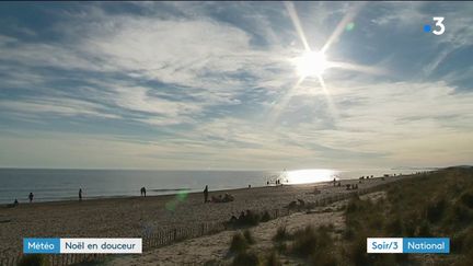 Le beau temps est au rendez-vous pour les fêtes de fin d'année. (FRANCE 3)