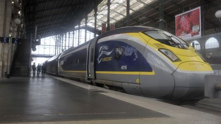 Un train Eurostar à la gare du Nord à Paris, le 13 juin 2019. (SERGE ATTAL / ONLY FRANCE)