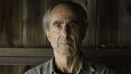 Philip Roth chez lui, à Warren, dans le Connecticut, en 2005 
 (DOUGLAS HEALEY/AP/SIPA)