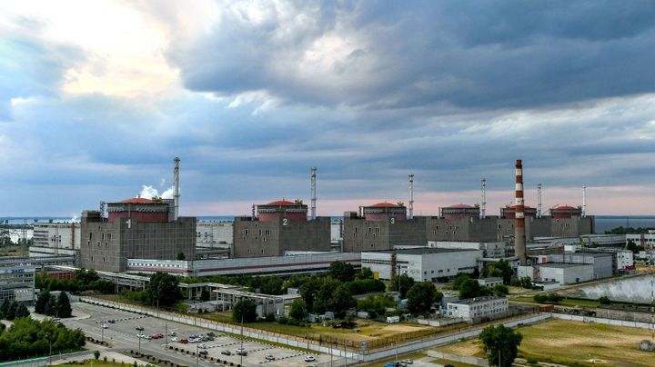 The Zaporizhia nuclear power plant in Enerhodar (Ukraine), July 9, 2019. (DMYTRO SMOLYENKO / NURPHOTO / AFP)