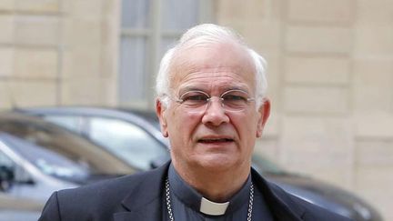 &nbsp; (L'évêque de Pontoise, Mgr Stanislas Lalanne, a demandé pardon aux victimes © Francois Mori/AP/SIPA)