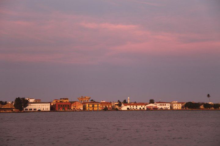 Vue générale de Saint-Louis du Sénégal le 6 septembre 2013. (AFP - Photononstop - Nicolas Thibaut)