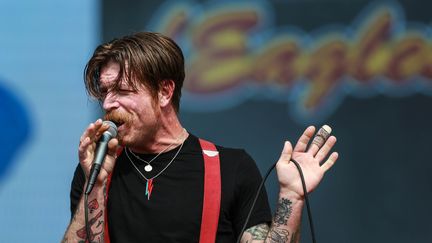 Jesse Hughes des Eagles of Death Metal en mars 2016
 (William Volcov / BRAZIL PHOTO PRESS)