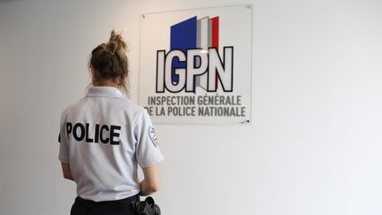 Illustration au siège de l'IGPN, dans le 20ème arrondissement de Paris, le 21 juin 2018. (YANN FOREIX / MAXPPP)