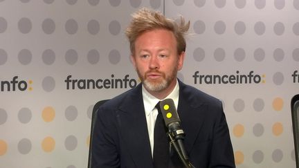 Antoine Vey, l’un des avocats français de Hugo Auradou et Oscar Jégou, invité sur franceinfo le 4 septembre 2024. (FRANCEINFO / RADIO FRANCE)