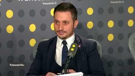 Maxime Minot, député Les Républicains de l’Oise, le 23 octobre 2018. (RADIO FRANCE / FRANCEINFO)