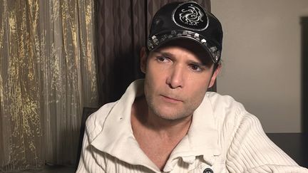 L'ex-enfant star Corey Feldman dans la vidéo publiée sur son compte Twitter
