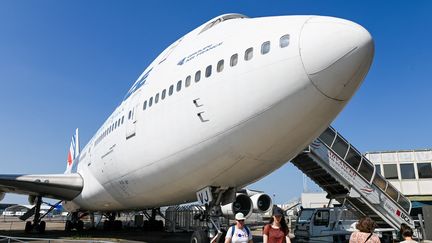 Illustration du musée de l'air et de l'espace situé au Bourget, mai 2023. (STEPHANE MOUCHMOUCHE / HANS LUCAS)