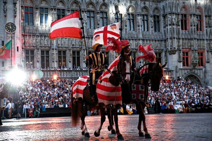 Deux cavaliers de l'Ommegang 2017 à Bruxelles
 (Alexandros Michailidis / SOOC)