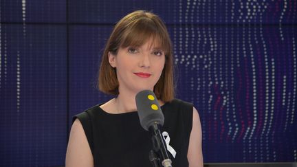 Aurore Bergé députée LREM. (JEAN-CHRISTOPHE BOURDILLAT / RADIO FRANCE)