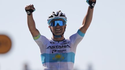 La victoire de Alexey Lutsenko au Mont Aigoual (CHRISTOPHE ENA / POOL)