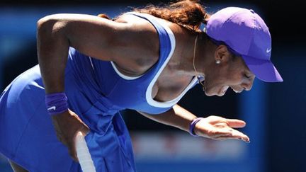 L'Américaine Serena Williams explose