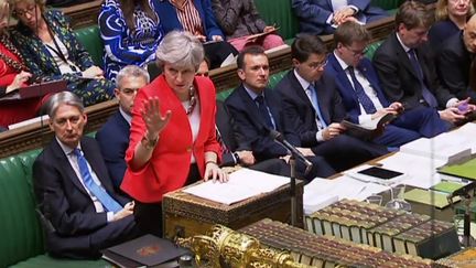 Brexit : le Parlement britannique rejette à nouveau l'accord de Theresa May