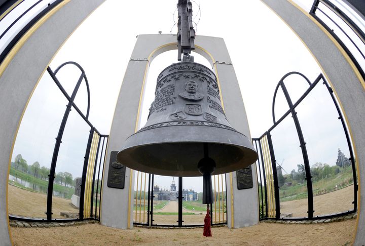 &nbsp; (La Liberty Bell, symbole de la liberté sonne 7 coups © maxppp)