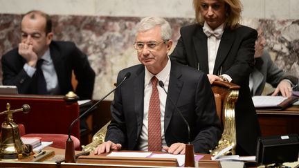 Le pr&eacute;sident de l'Assembl&eacute;e nationale, Claude Bartolone, le 21 janvier 2015. (STEPHANE DE SAKUTIN / AFP)