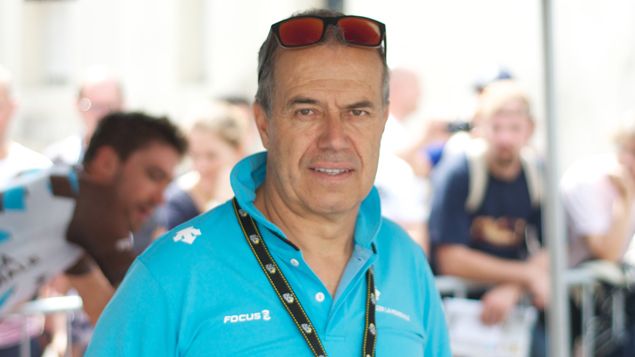 &nbsp; (Vincent Lavenu, le patron de l'équipe AG2R est un homme comblé © RF/BS)