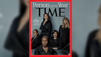 Le magazine "Time" a désigné "personnalités de l'année" les femmes et les hommes "qui ont brisé le silence" dans les affaires de harcèlement et d'agressions sexuelles,&nbsp;le 6 décembre 2017. (TIME)