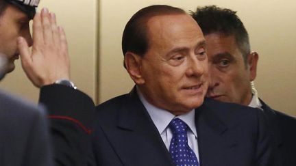 Le président du Milan AC, Silvio Berlusconi