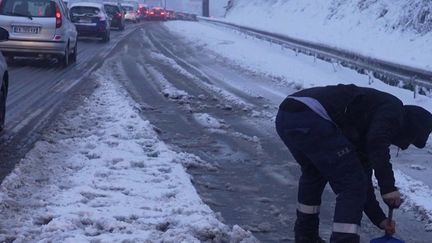 Neige : dans la Loire, la circulation est très perturbée