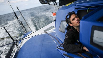 VIDEO. Vendée Globe : les premières images de Charlie Dalin au large des côtes bretonnes à quelques heures de son arrivée