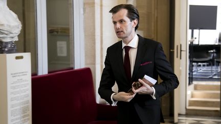 Le député Les Républicains&nbsp;Guillaume Larrivé a réclamé, mardi, sur franceinfo, des explications&nbsp;à la ministre de la Justice, après l'évasion de Redoine Faïd. (VINCENT ISORE / MAXPPP)