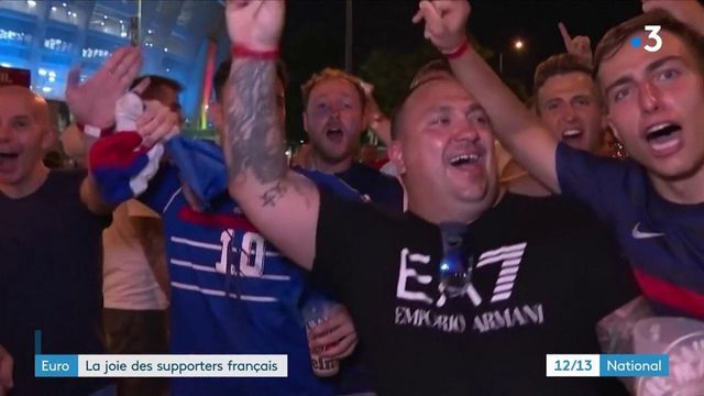 Euro 2021 : la joie des supporters français à l'issue du ...