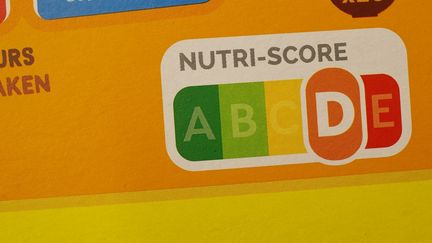 Danone a annoncé le retrait prochain du Nutri-Score sur ses yaourts à boire. (MATHIEU THOMASSET / HANS LUCAS / AFP)