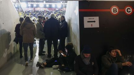 Les spectateurs du Rhenus contraints de rester dans la salle au moment des attentats au marché de Noël de Strasbourg le 11 décembre 2018 (JEAN-FRANCOIS BADIAS/AP/SIPA / AP)