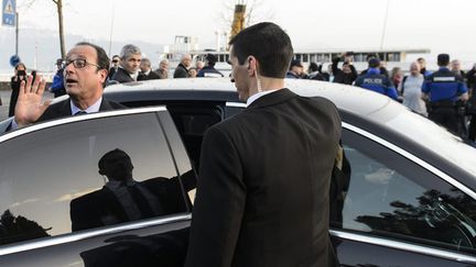 &nbsp; (Le président de la République a rencontré le président du Comité International Olympique au terme d'une visite de deux jours en Suisse © Maxppp)