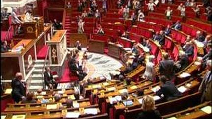 L'hémicycle de l'Assemblée Nationale. (© France3)