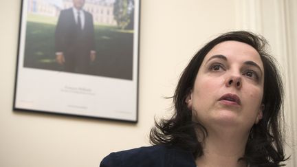 Emmanuelle Cosse, le 12 février 2016, à Paris. (JOEL SAGET / AFP)