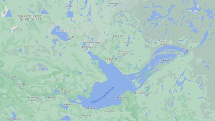 Les habitants de Yellowknife, principale ville du Grand Nord canadien, ont reçu le 16 août 2023 l'ordre d'évacuer en raison de feux de forêt. (GOOGLE MAPS)